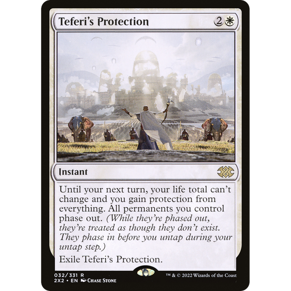 Magic the Gathering Teferi's Protection - Double Masters 2022 NM