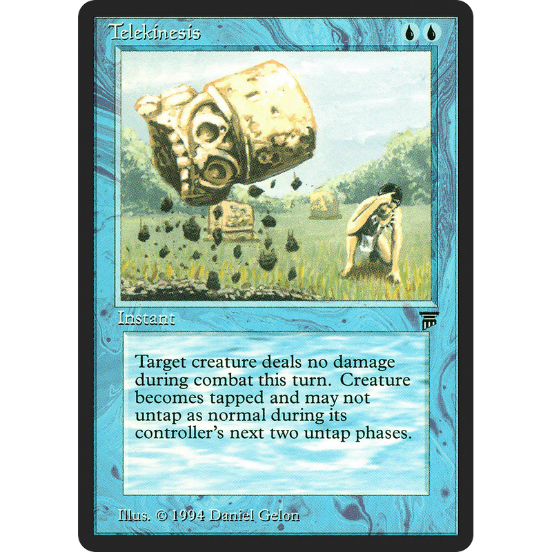 Magic the Gathering Telekinesis - Legends NM