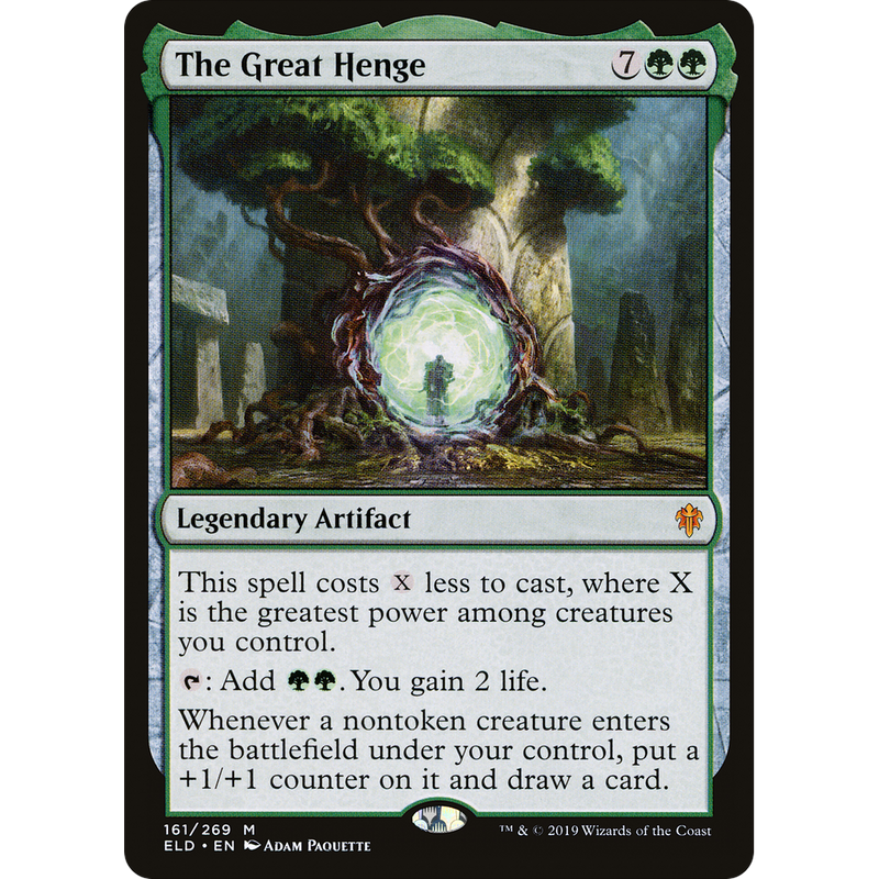 Magic the Gathering The Great Henge - Throne of Eldraine NM