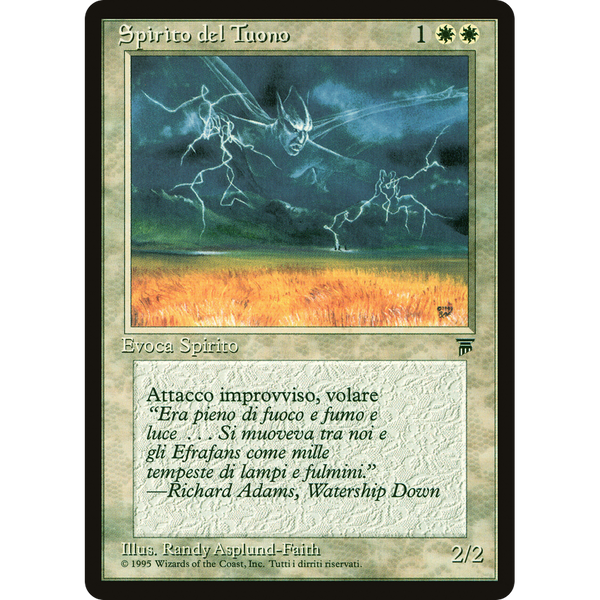 Magic the Gathering Thunder Spirit - Legends Italian NM