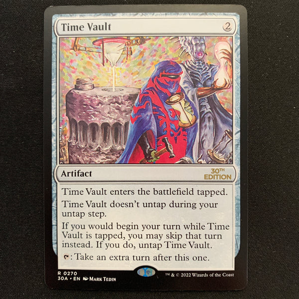 Time Vault (Modern Frame) 30th Anniversary Edition Magic: The Gathering