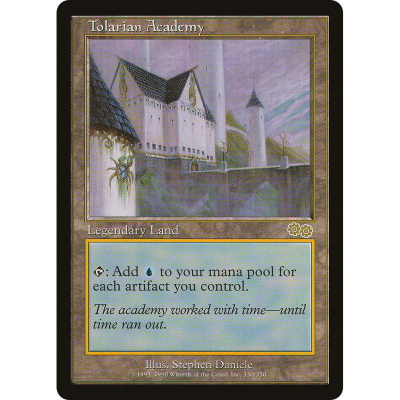 Magic the Gathering Tolarian Academy - Urza's Saga NM