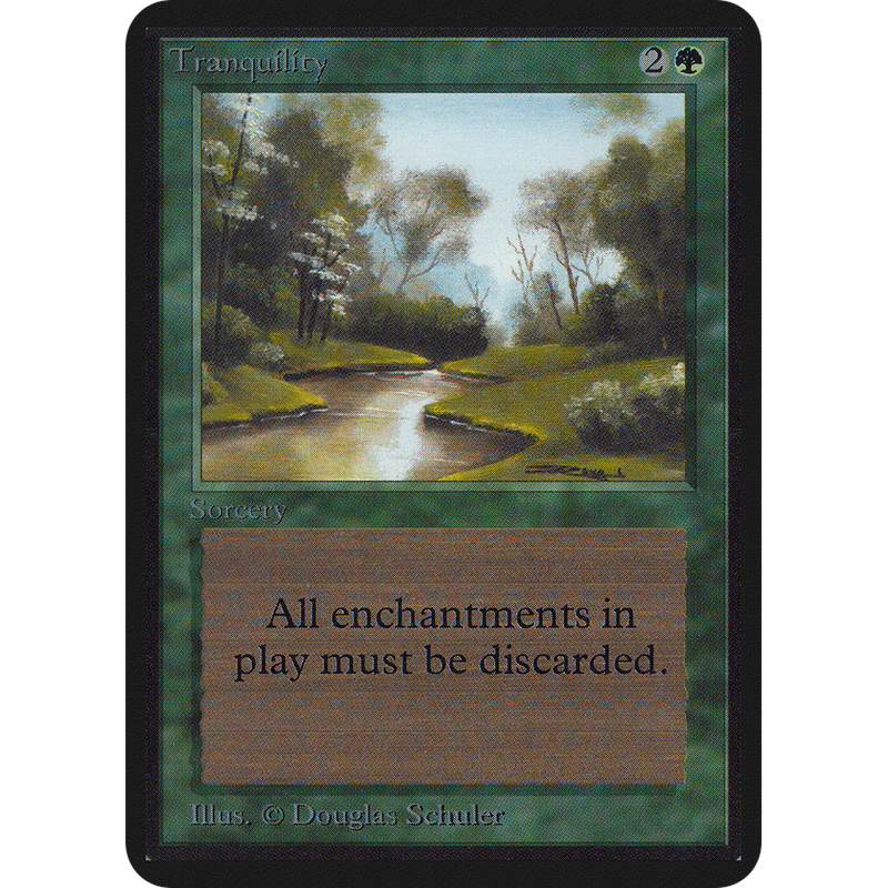 Magic the Gathering Tranquility - Alpha NM