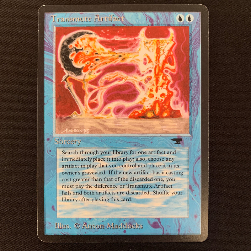 Magic the Gathering Transmute Artifact - Antiquities 