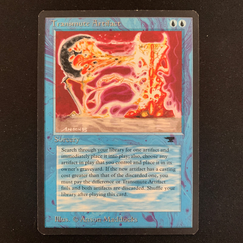 Magic the Gathering Transmute Artifact - Antiquities 