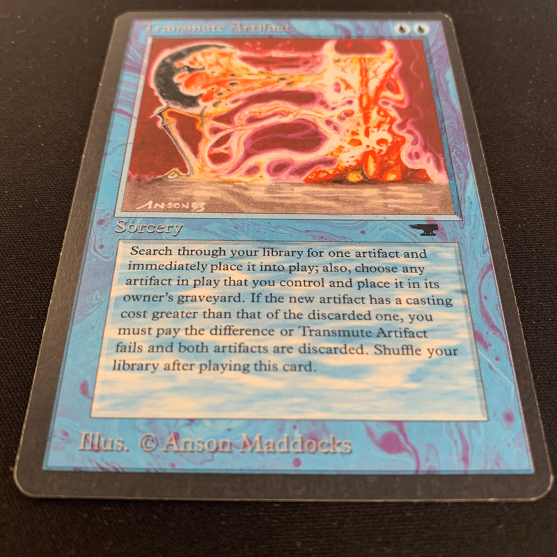 Magic the Gathering Transmute Artifact - Antiquities 