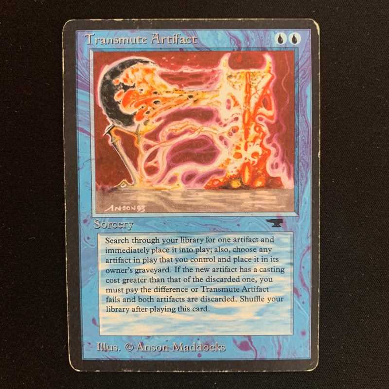 Magic the Gathering Transmute Artifact - Antiquities 