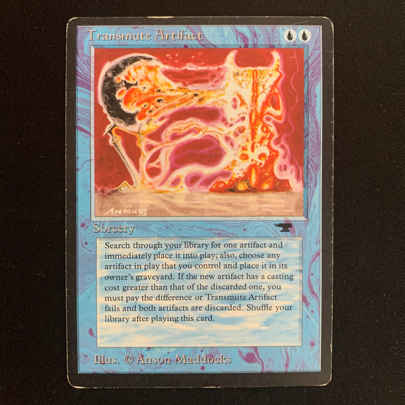 Magic the Gathering Transmute Artifact - Antiquities 