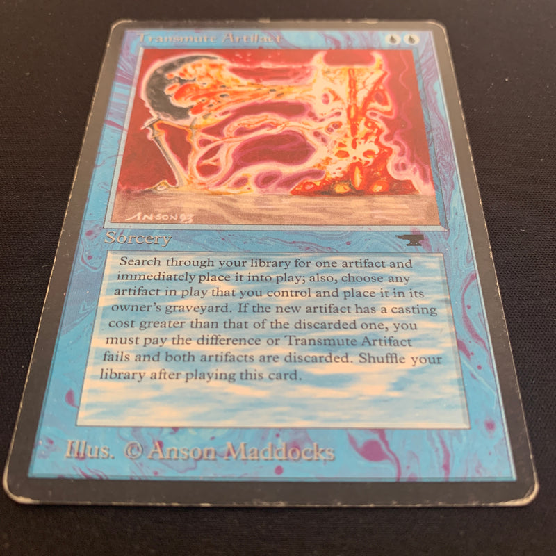 Magic the Gathering Transmute Artifact - Antiquities 