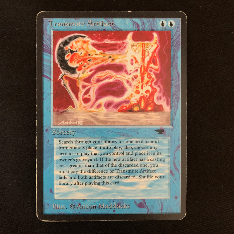 Magic the Gathering Transmute Artifact - Antiquities 