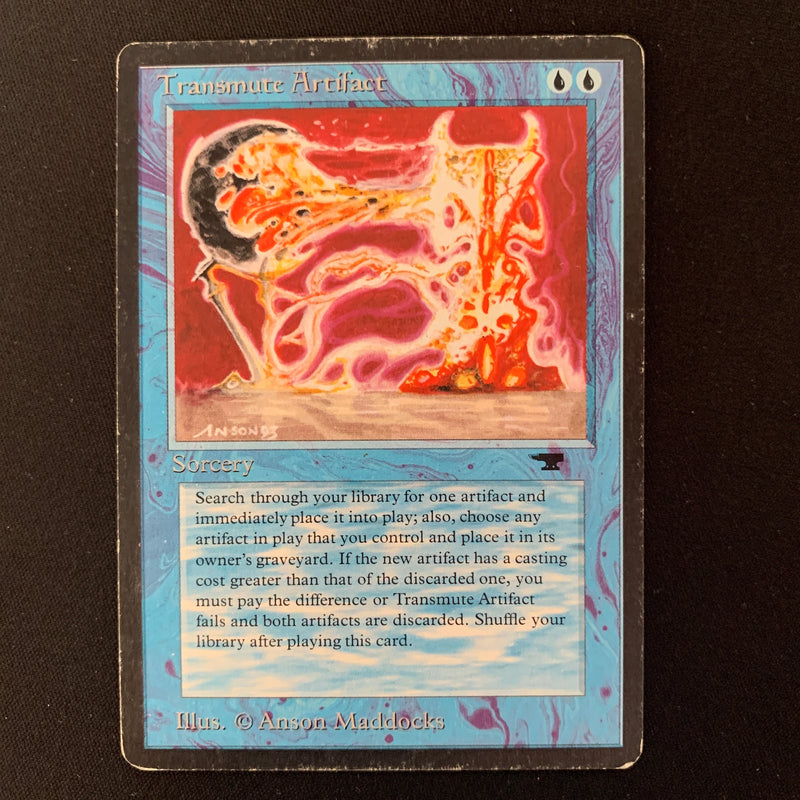 Magic the Gathering Transmute Artifact - Antiquities 