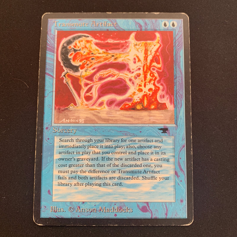 Magic the Gathering Transmute Artifact - Antiquities 