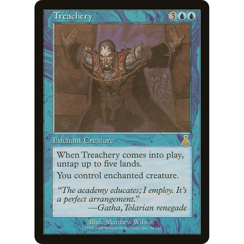 Magic the Gathering Treachery - Urza's Destiny NM