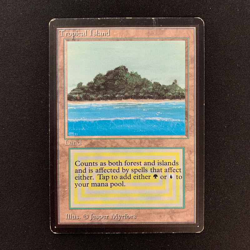 Magic the Gathering Tropical Island - Beta 