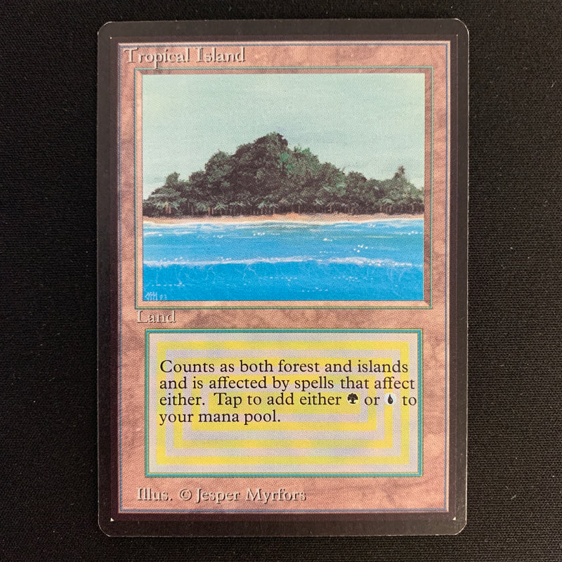 Magic the Gathering Tropical Island - Beta 