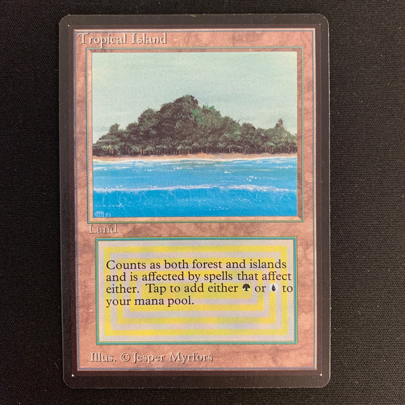 Magic the Gathering Tropical Island - Beta 