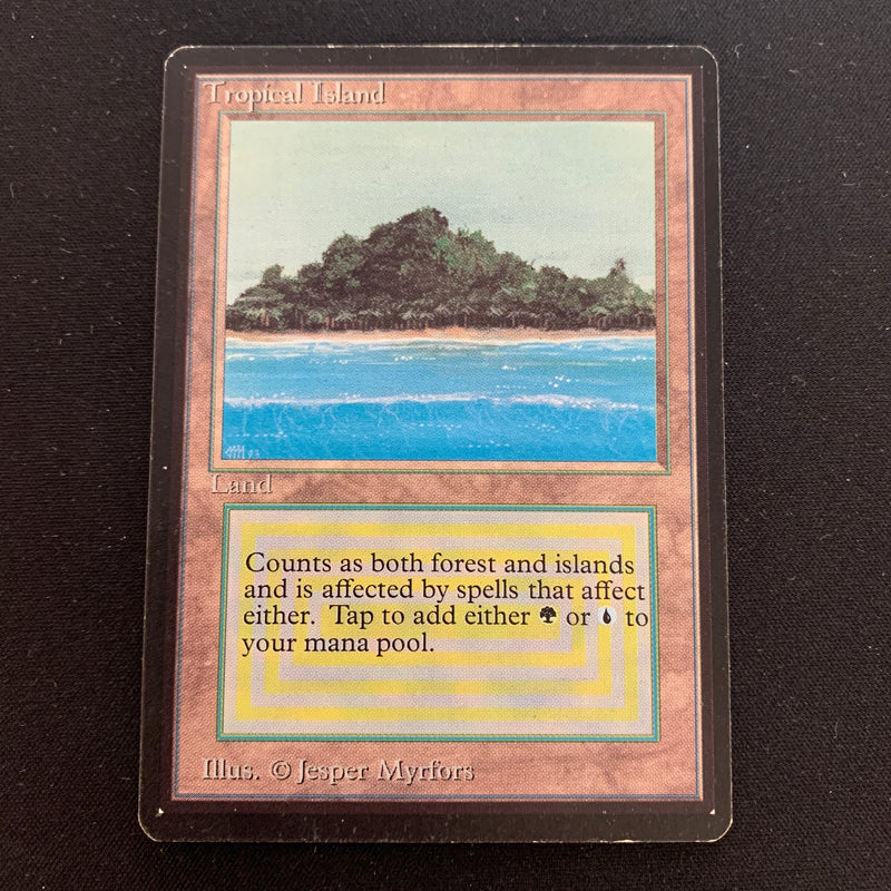 Magic the Gathering Tropical Island - Beta 