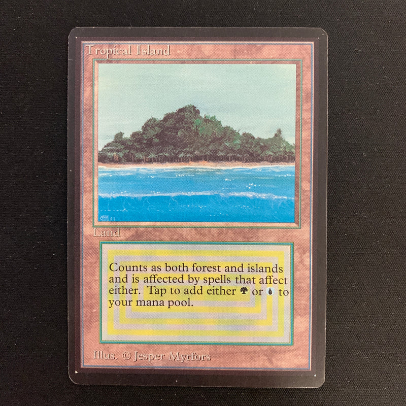 Magic the Gathering Tropical Island - Beta 