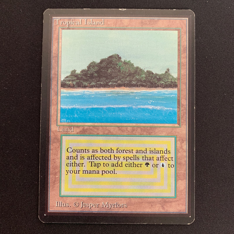 Magic the Gathering Tropical Island - Beta 