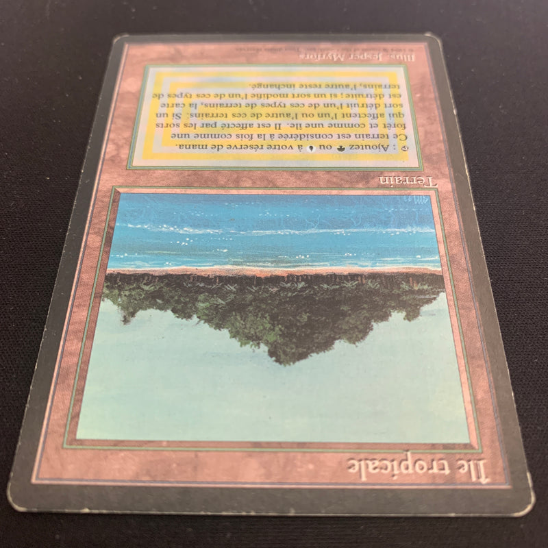 Tropical Island - Foreign Black Bordered - French