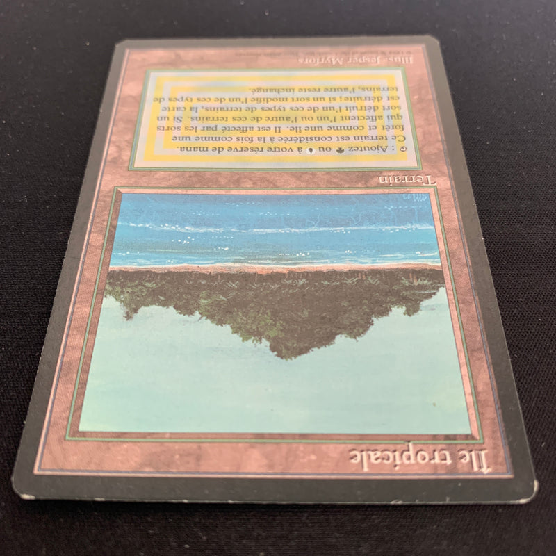 Tropical Island - Foreign Black Bordered - French