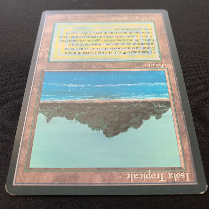 Magic the Gathering Tropical Island - Foreign Black Bordered - Italian 