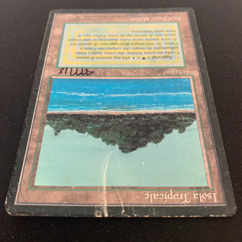 Magic the Gathering Tropical Island - Foreign Black Bordered - Italian 