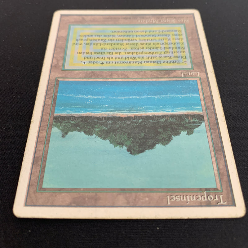 Tropical Island - Foreign White Bordered - German