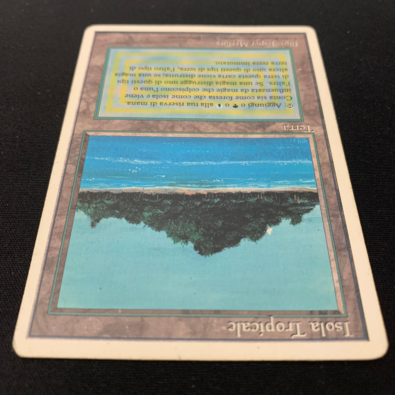 Magic the Gathering Tropical Island - Foreign White Bordered - Italian 