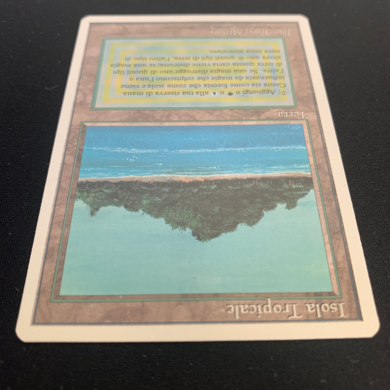 Magic the Gathering Tropical Island - Foreign White Bordered - Italian 