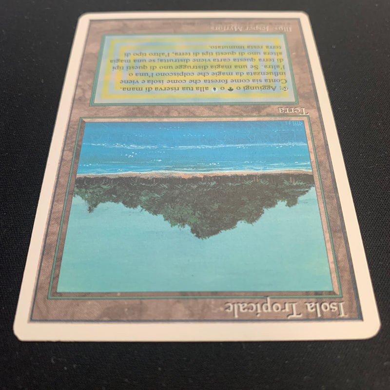 Magic the Gathering Tropical Island - Foreign White Bordered - Italian 