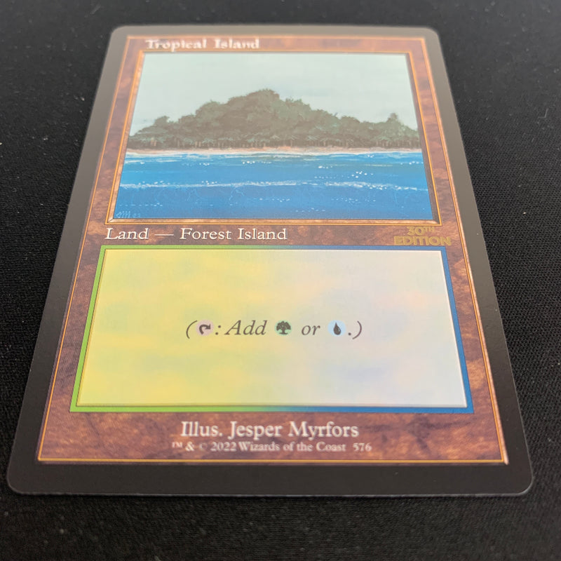 Magic the Gathering Tropical Island (Retro Frame) - 30th Anniversary Edition 