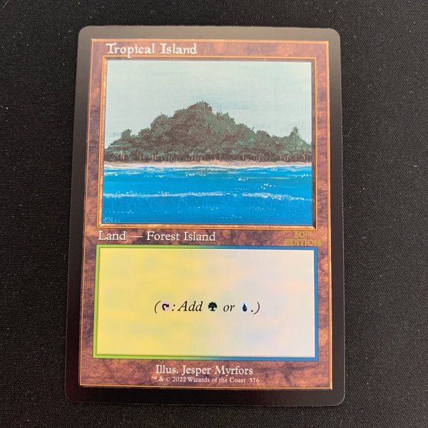 Magic the Gathering Tropical Island (Retro Frame) - 30th Anniversary Edition 