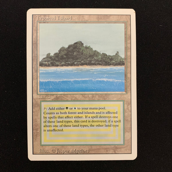 Tropical Island Revised Magic: The Gathering