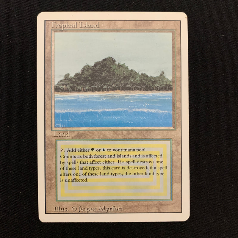 Tropical Island Revised Magic: The Gathering