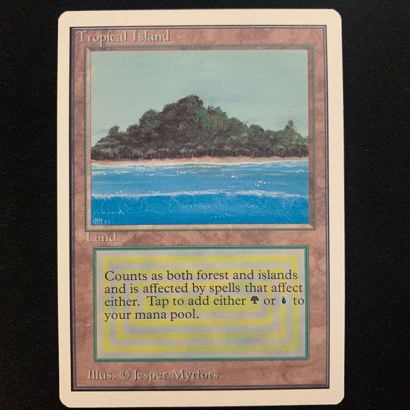 Magic the Gathering Tropical Island - Unlimited EX - 23853