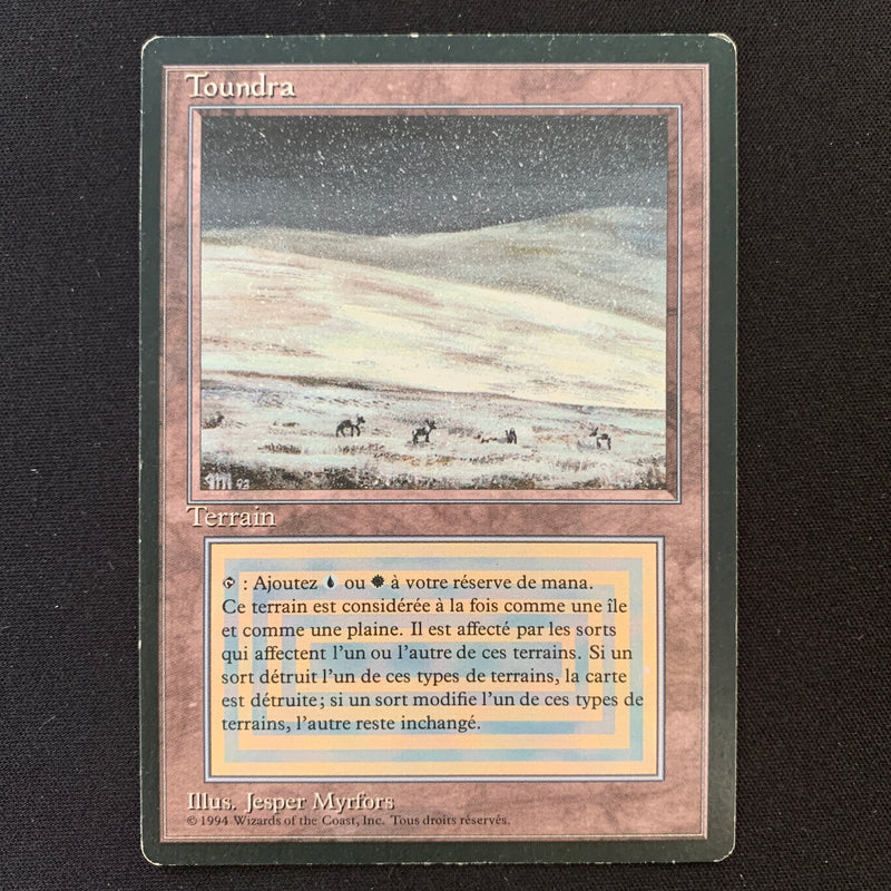 Tundra - Foreign Black Bordered - French