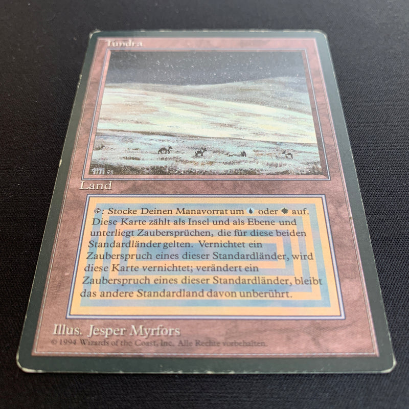 Magic the Gathering Tundra - Foreign Black Bordered - German 