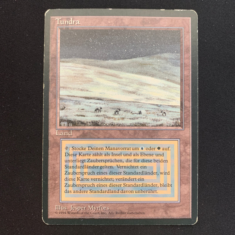 Magic the Gathering Tundra - Foreign Black Bordered - German 