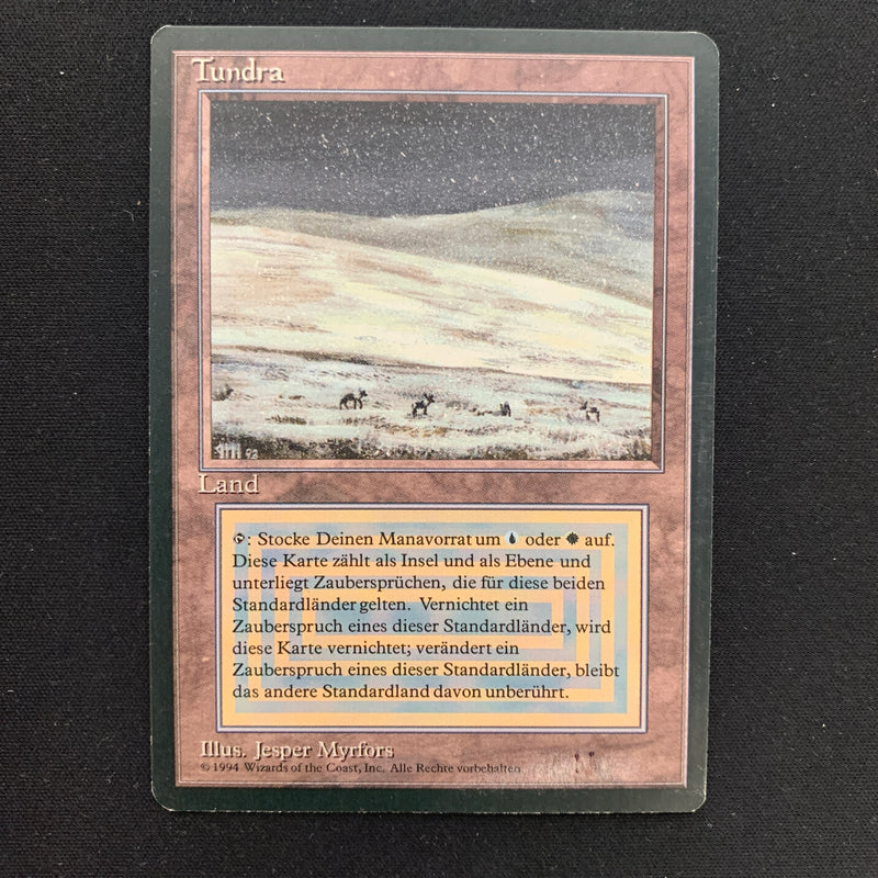 Magic the Gathering Tundra - Foreign Black Bordered - German 