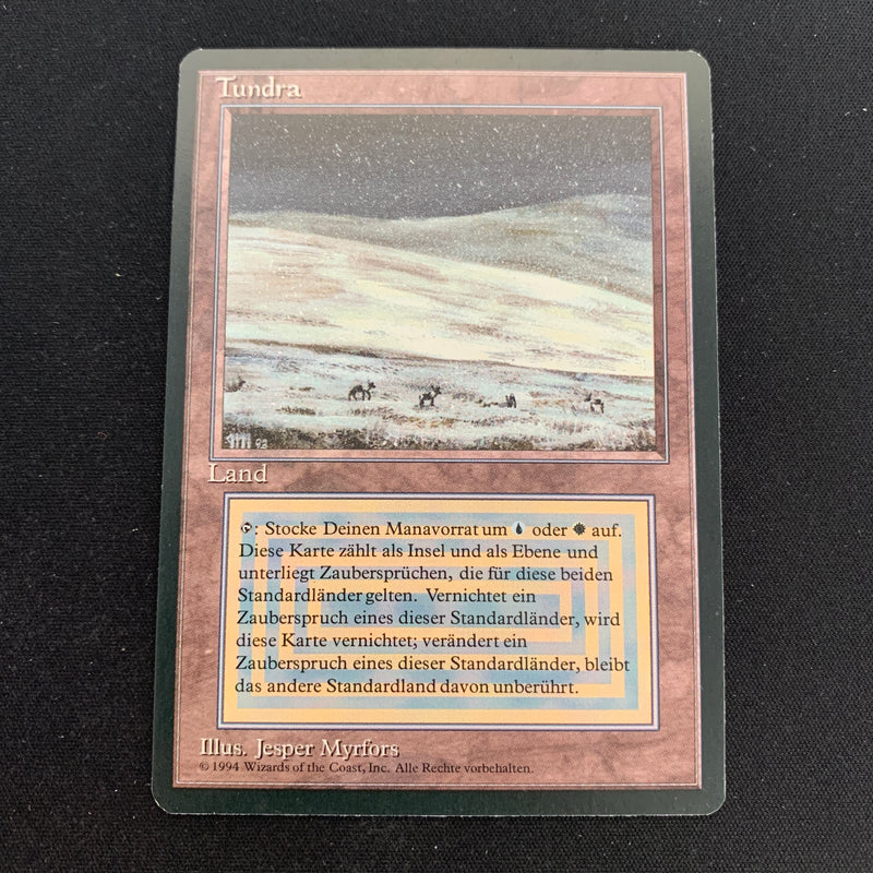 Magic the Gathering Tundra - Foreign Black Bordered - German 