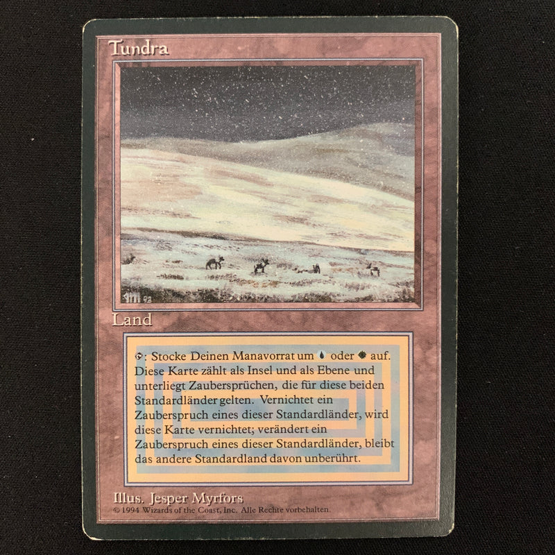 Magic the Gathering Tundra - Foreign Black Bordered - German 