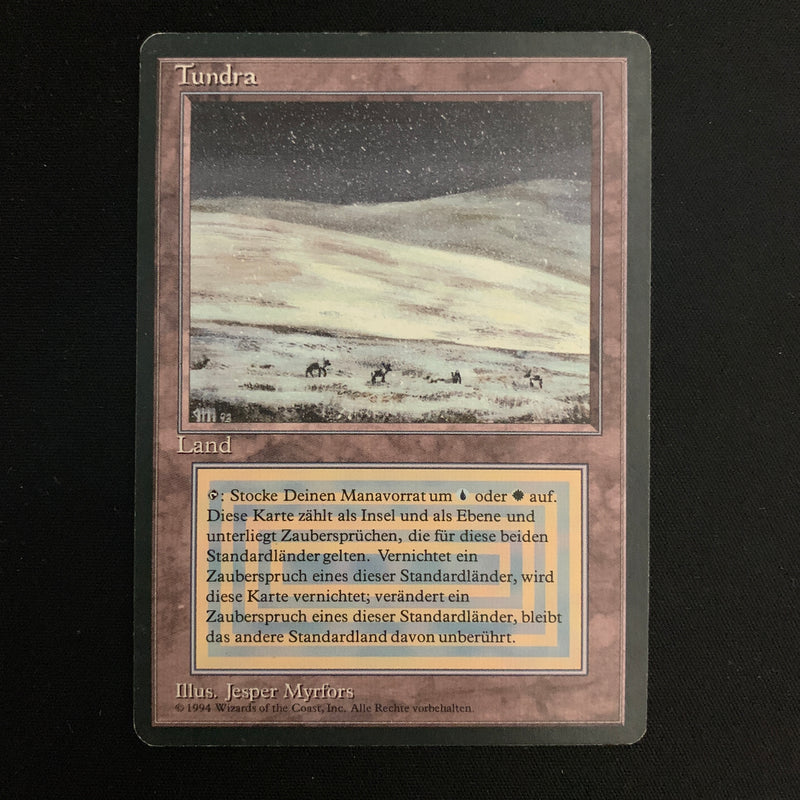 Magic the Gathering Tundra - Foreign Black Bordered - German 