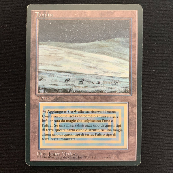 Tundra Foreign Black Bordered Italian Magic: The Gathering