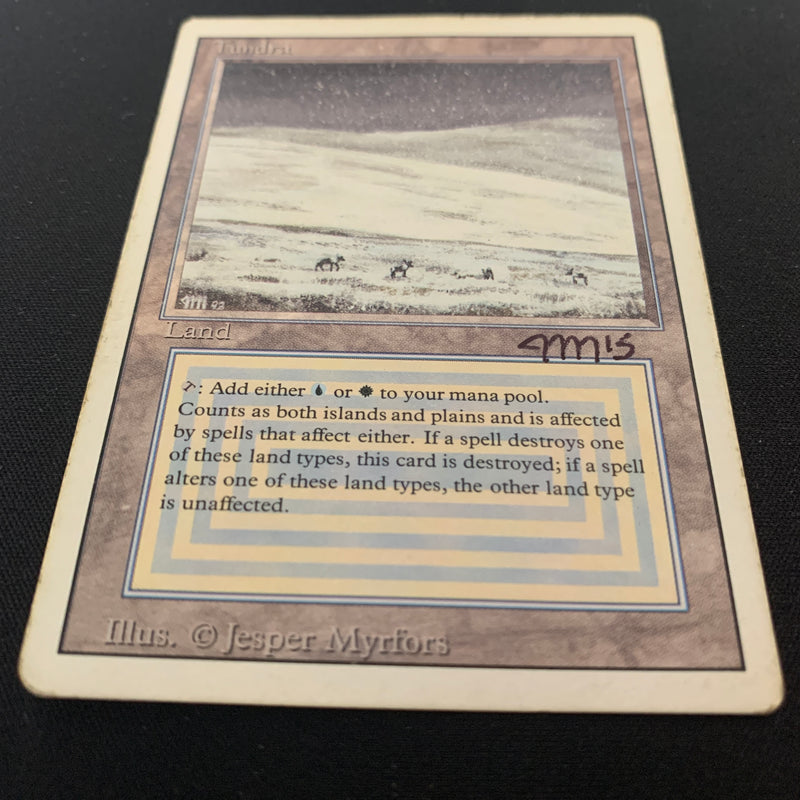 Magic the Gathering Tundra - Revised 