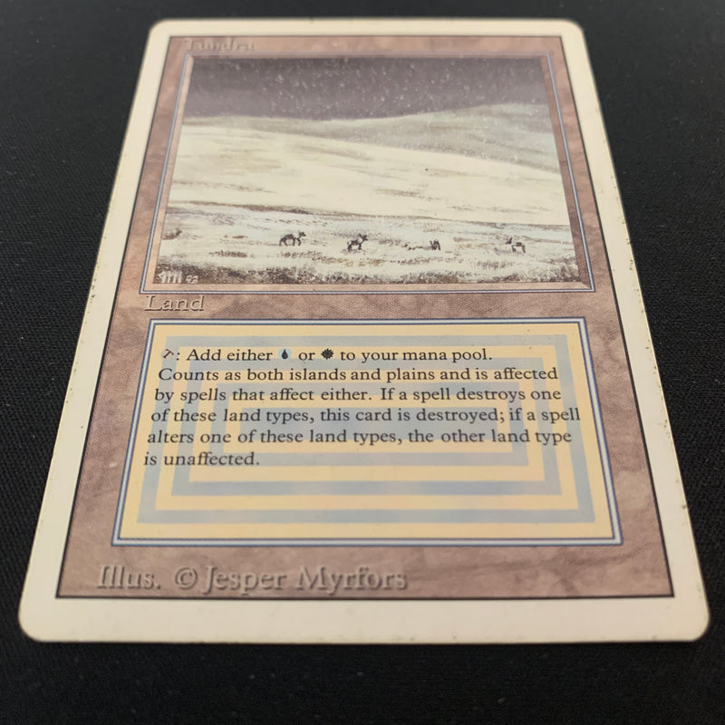 Magic the Gathering Tundra - Revised 