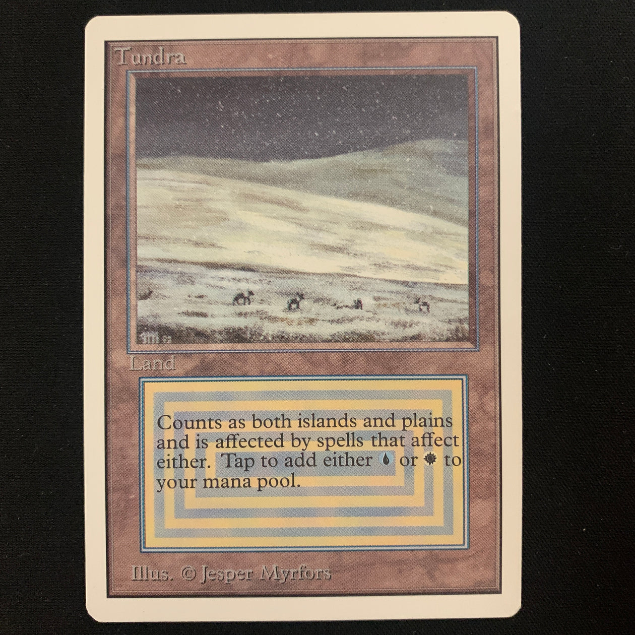 Magic the Gathering Tundra - Unlimited 
