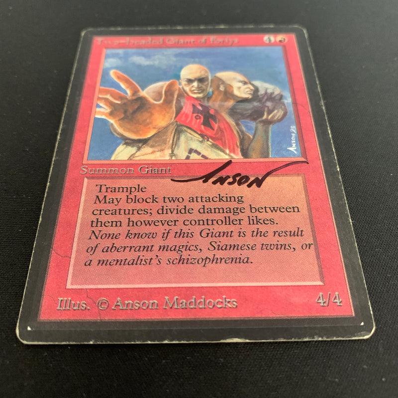 Magic the Gathering Two-Headed Giant of Foriys - Beta 