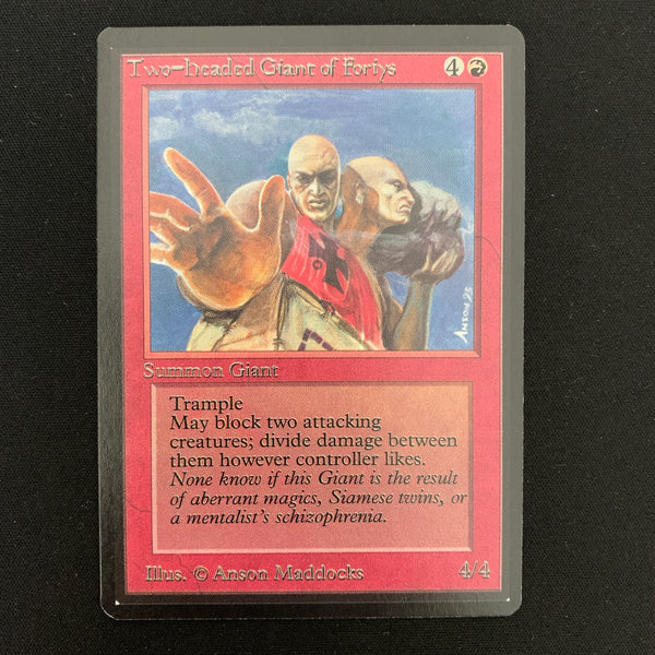 Magic the Gathering Two-Headed Giant of Foriys - Beta 