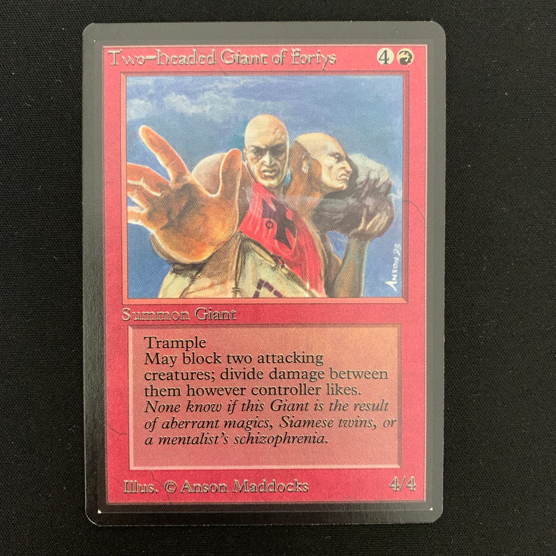 Magic the Gathering Two-Headed Giant of Foriys - Beta 